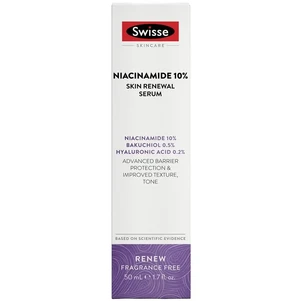 (PRE ORDER) Swisse Skincare Niacinamide 10% Skin Renewal Serum 50ml shelf life 2yrs